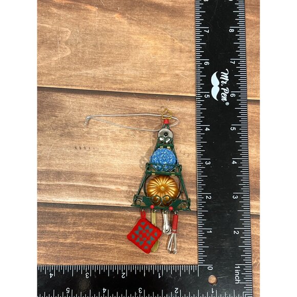 2005 HALLMARK ORNAMENT QXG4282 O KITCHEN RACK CHRISTMAS TREE EDITH KEGRIZE - Picture 6 of 8